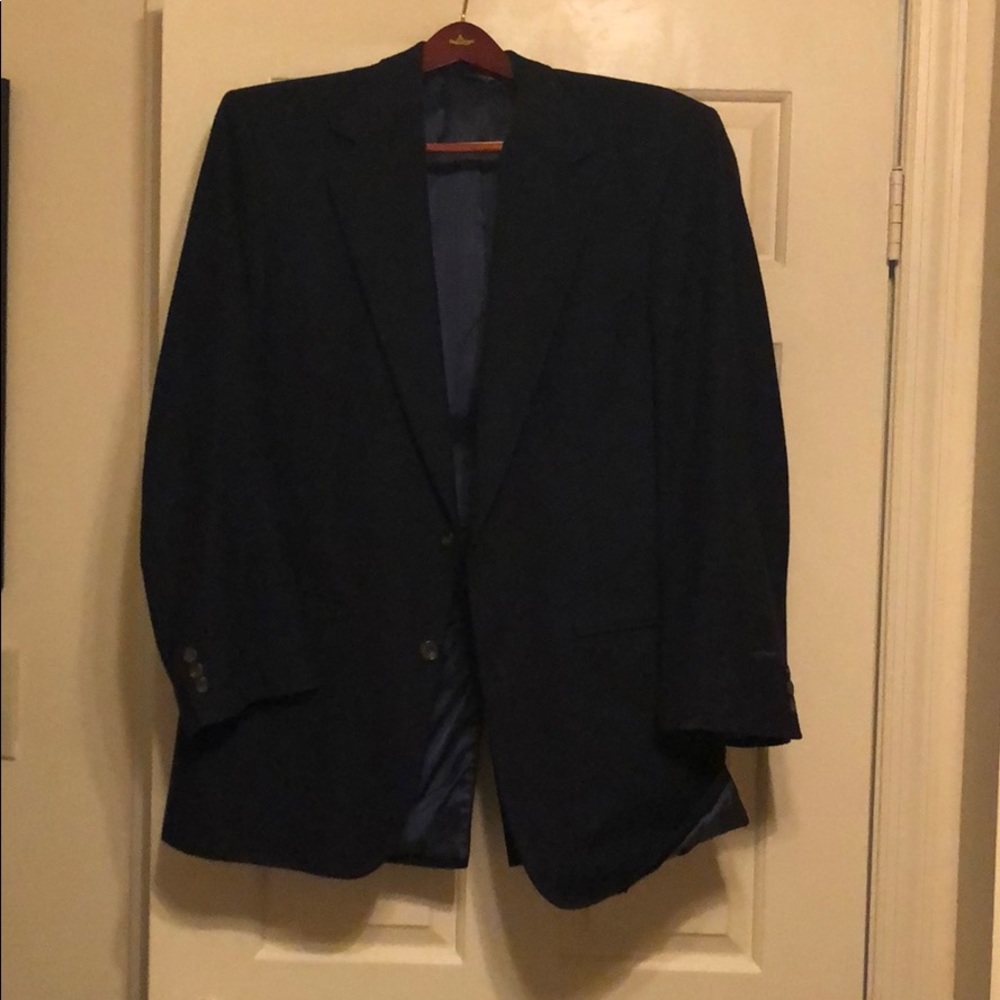 Black Cashmere Pincus Brothers Maxwell 40R Coat